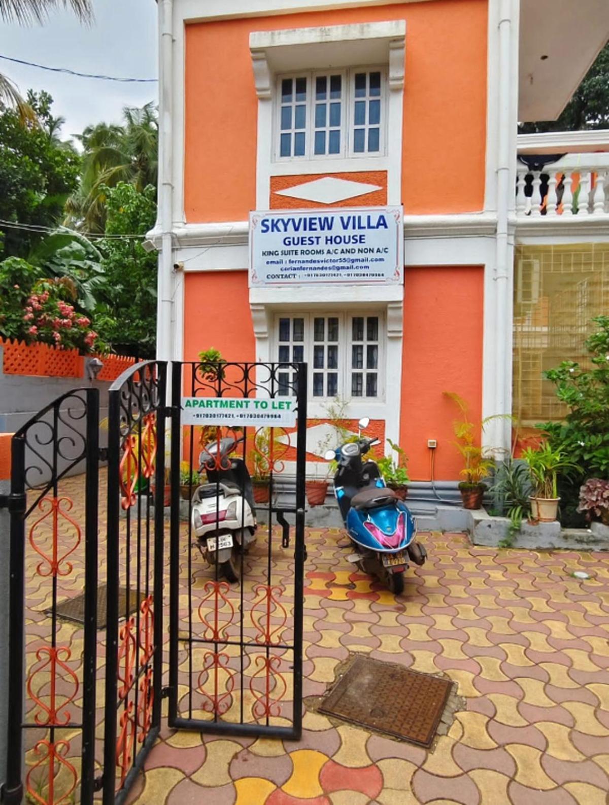 Skyview Villa Кандолим Екстериор снимка